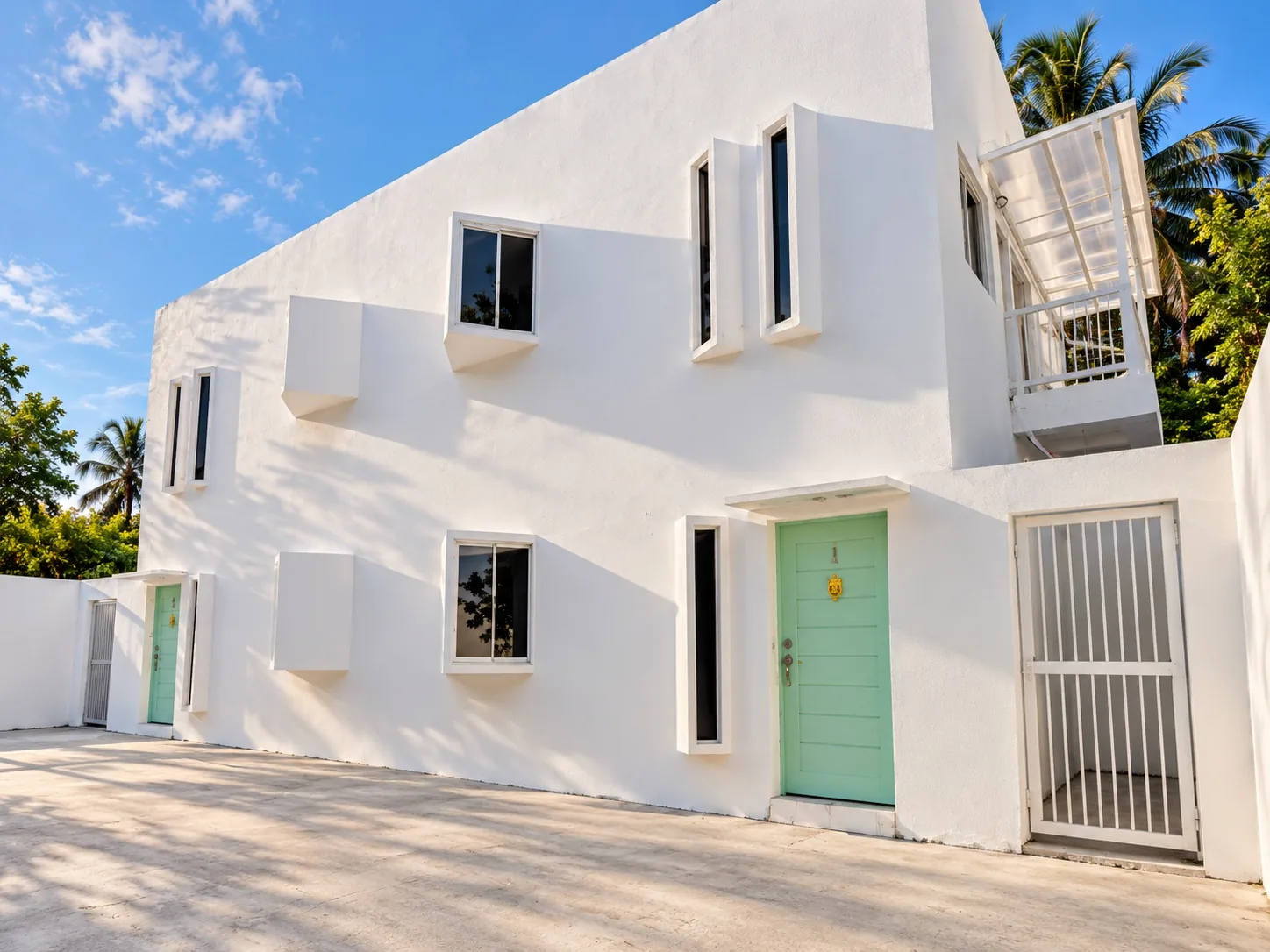 Modern apartment exterior in Bacong Negros Oriental near Dumaguete — illustrative view (view 3)